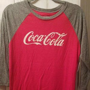 Coca-Cola Raglan T-Shirt NWT